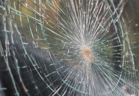 close up photo of broken glass